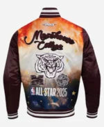 Morehouse-Collage-NBA-All-Star-Game-2025-Brown-Varsity-Jacket