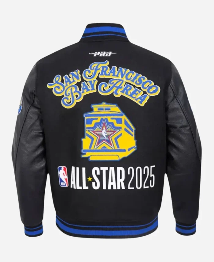 NBA-All-Star-Game-2025-X-San-Francisco-Bay-Area-Black-Jacket