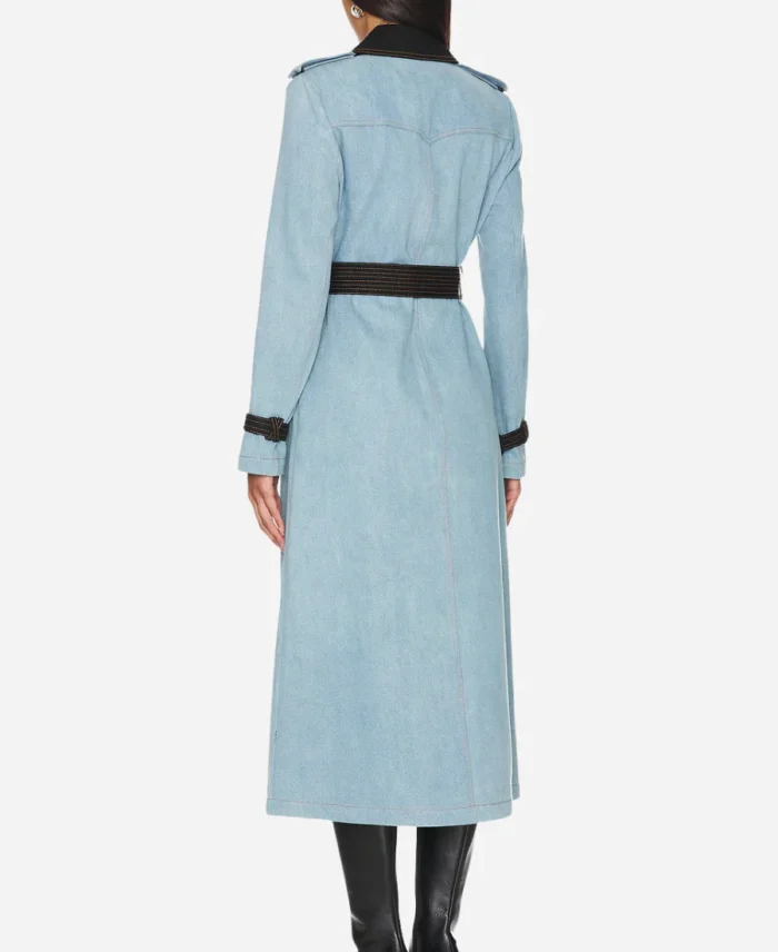 Naomi Hamilton Hawthorne Beyond the Gates Denim Trench Coat
