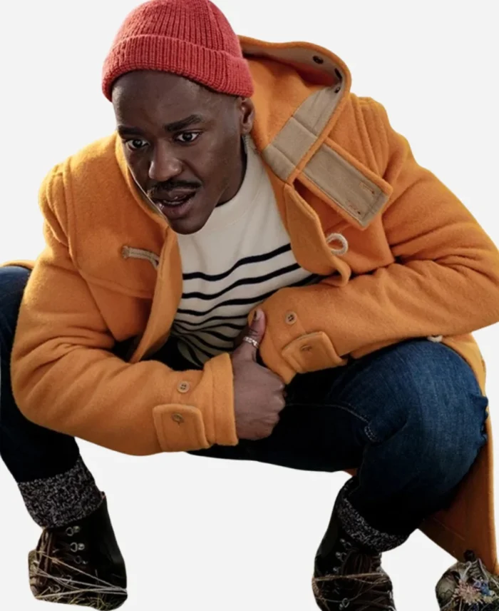 Ncuti Gatwa Doctor Whao Duffle Coat