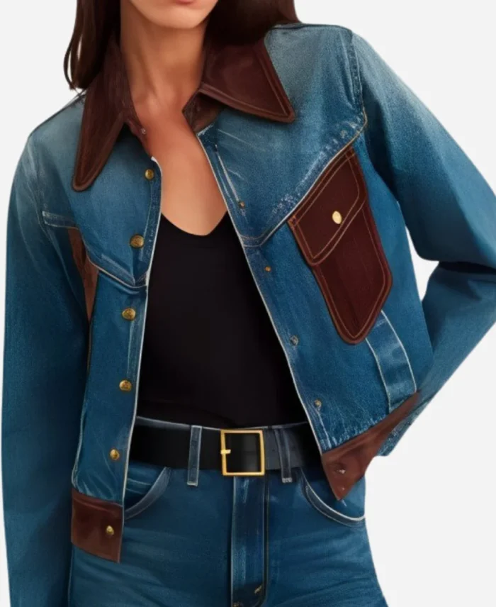 Nina Chase FBI Season 07 Shantel VanSanten Denim Jacket For Women