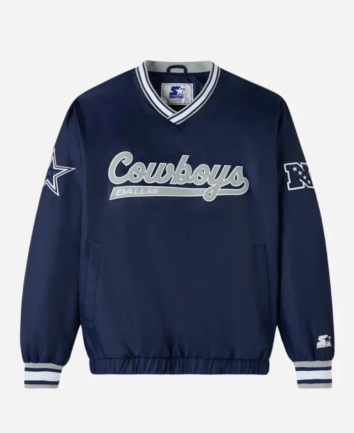 OVO-Dallas-Cowboys-Trainer-Pullover-Jacket