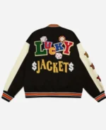 Poker Lucky Black Varsity Jacket
