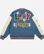 Poker Lucky Blue Varsity Jacket