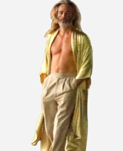 Poolman-2024-Chris-Pine-Golden-Robe-1