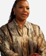 Queen Latifah The Equalizer S5 Fur Print Shirt