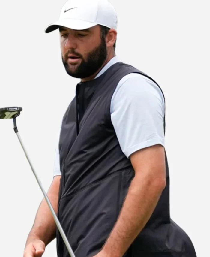 RBC-Heritage-2024-Scottie-Scheffler-Black-Vest-For-Sale