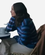 Sofia-Carson-The-Life-List-2025-Striped-Sweater