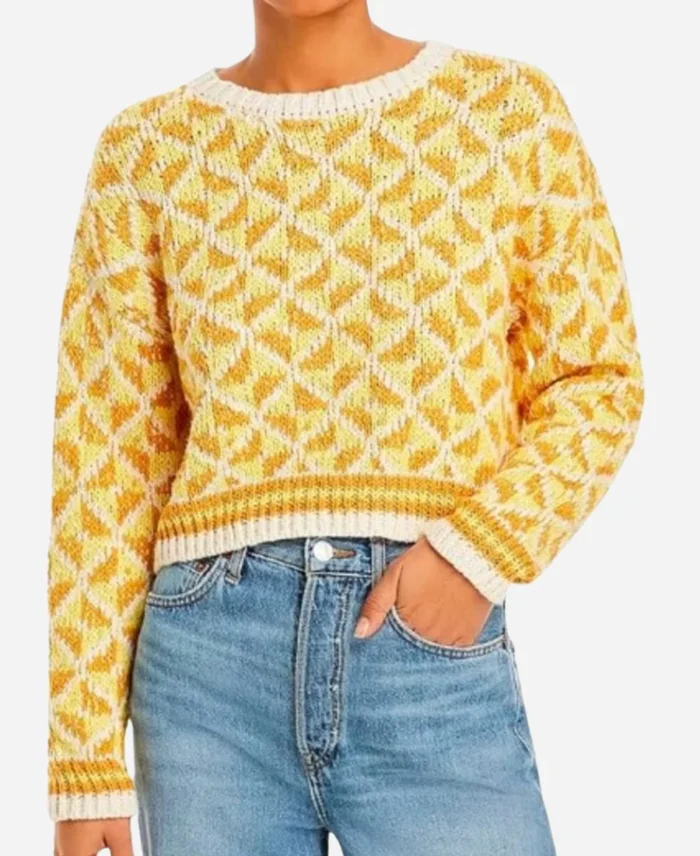 Tamera Tomakili Happy Face Sweater