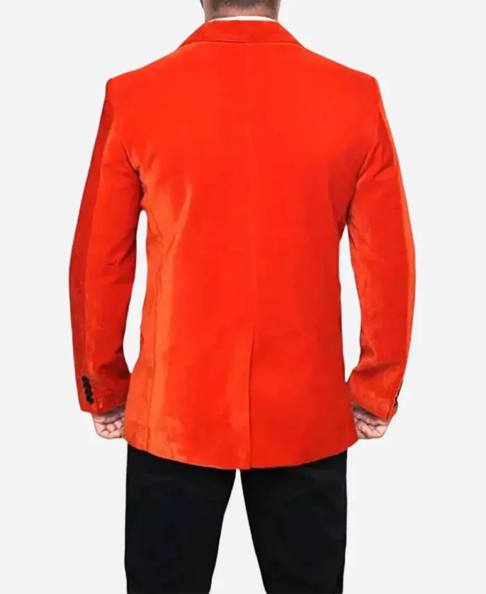 Taron-Egerton-Kingsman-Movie-The-Golden-Circle-Black-And-Orange-Tuxedo-Coat