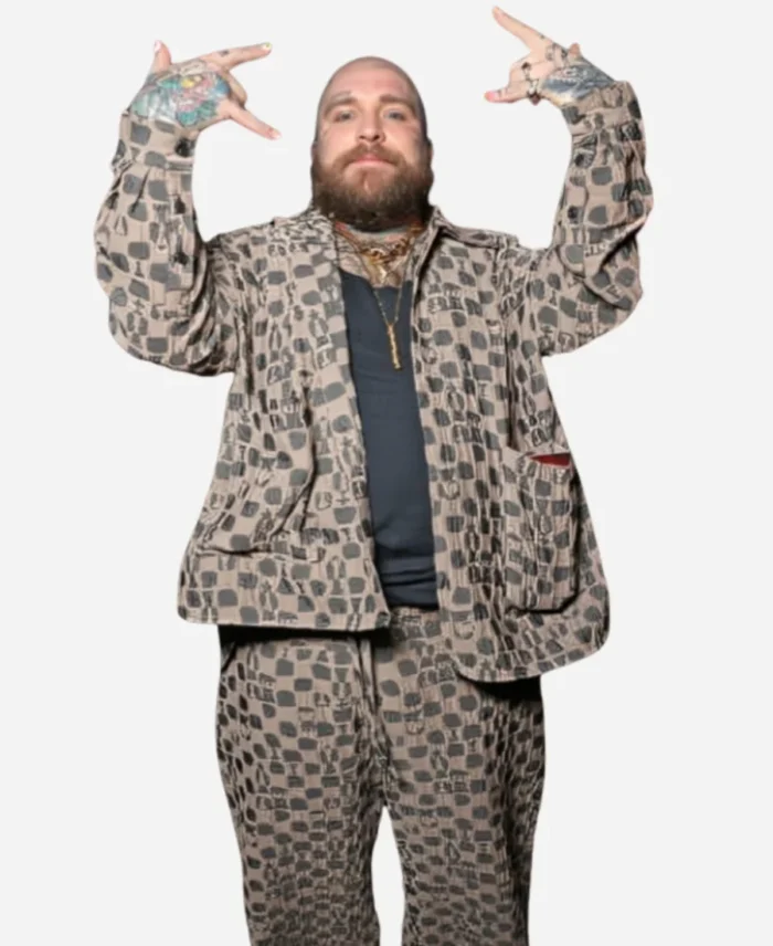 Teddy Swims 2025 Brown Suit