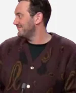 Telematin-Brown-Printed-Cardigan