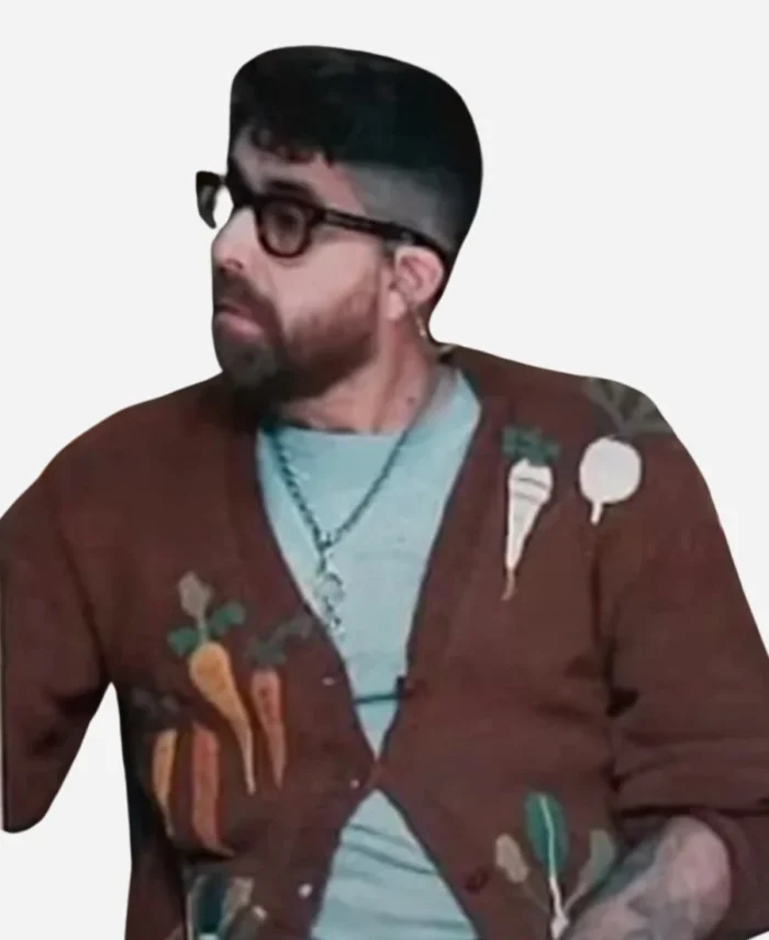The Equalizer S05 Harry Keshegian Vegetable Cardigan