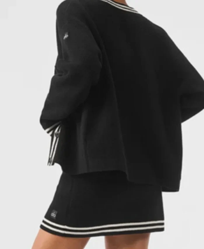 The-Flip-Off-2025-Christina-Hall-Stripe-Cardigan