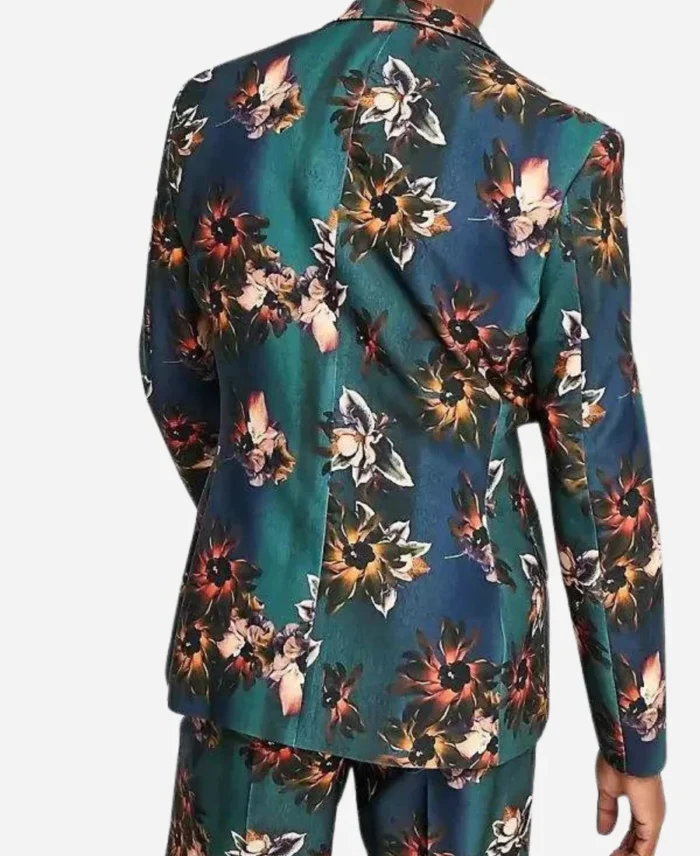 The-Kelly-Clarkson-Show-2024-Kal-Penn-Floral-Printed-Suit