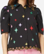 The-Project-2025-Myf-Warhurst-Twinkle-Twinkle-Little-Stars-Print-Black-Shirt
