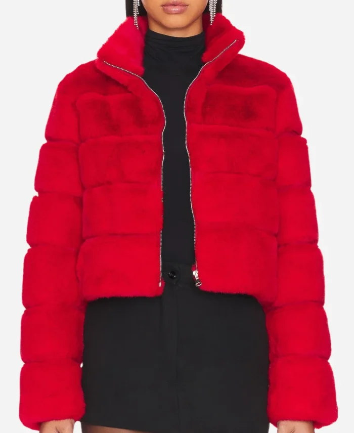 The-Today-Show-Savannah-Guthrie-Red-Fur-Cropped-Jacket-For-Sale