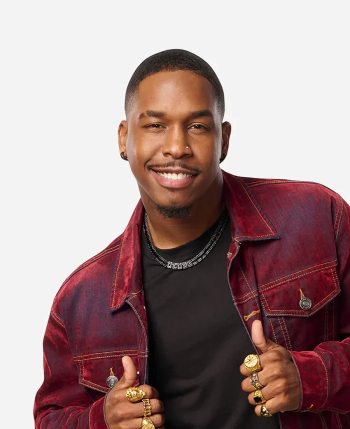 The Voice S27 Antonio Ramsey Red Denim Jacket