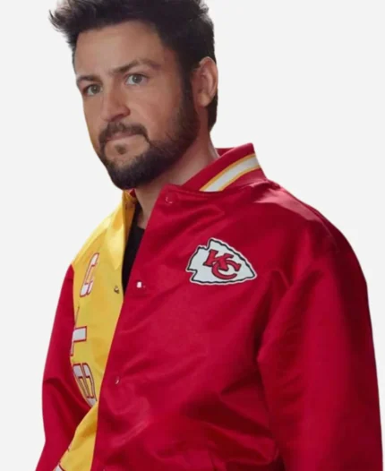 Tyler Hynes Holiday Touchdown A Chiefs Love Story Chiefs Jacket