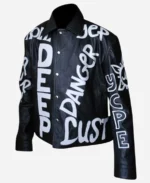 Vanilla Ice Cool as Ice (Johnny) Black Bomber Leather Jacket