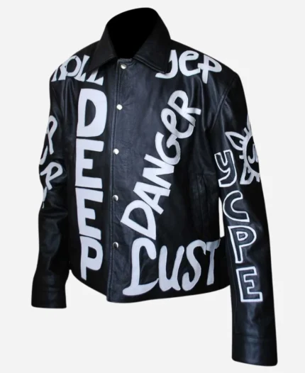 Vanilla Ice Cool as Ice (Johnny) Black Bomber Leather Jacket