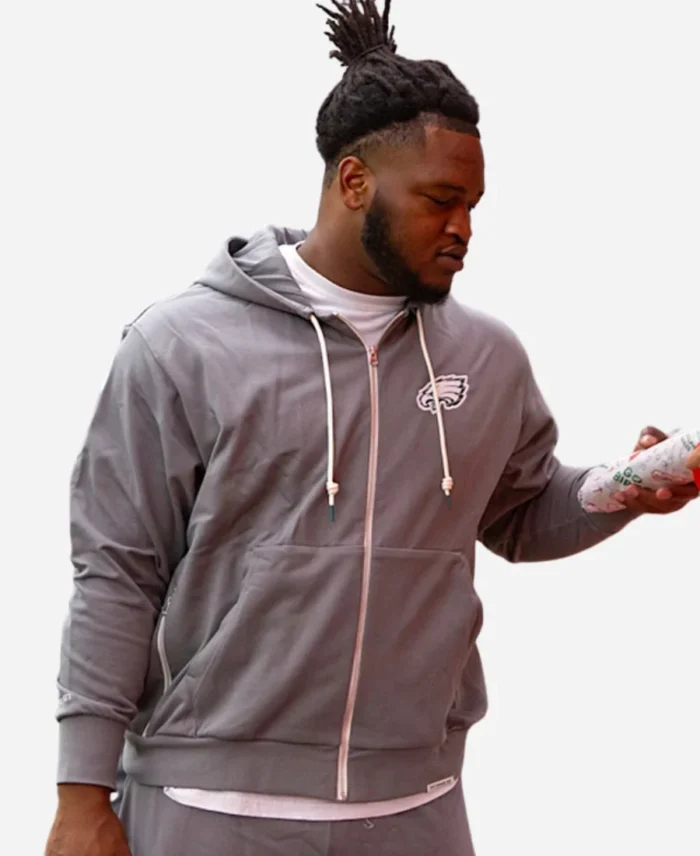 2024-NFL-Philadelphia-Eagles-Sideline-Club-Gray-Tracksuit