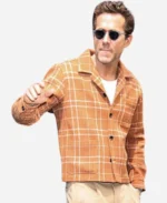 2025-TIME100-Summit-Ryan-Reynolds-Orange-Plaid-Jacket