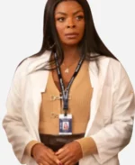 Abbott-Elementary-S04-Janelle-James-Buckle-Cardigan