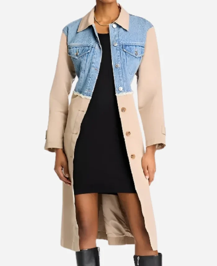 Access-Daily-2025-Zuri-Hall-Denim-Khaki-Mixed-Media-Trench-Coat