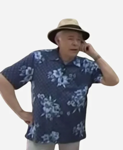 Access-Hollywood-Barry-Williams-Blue-Floral-Camp-Shirt