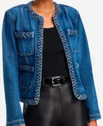 Amanda-Barise-American-Idol-2025-Braided-Trim-Denim-Jacket
