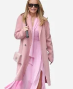 Amanda-Holden-Wool-Pink-Long-Coat