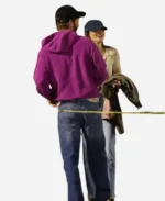 Andrew-Garfield-Purple-Pullover-Hoodie