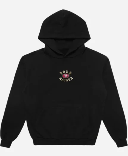 Born-x-Raised-Black-San-Francisco-49ers-Chrome-Rocker-Hoodie