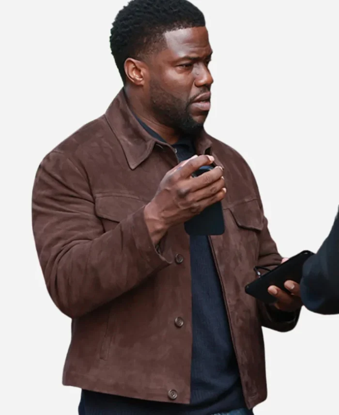 Cyrus-Movie-Lift-2024-Kevin-Hart-Brown-Suede-Leather-Jacket