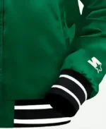 Eagles-Kelly-Green-Starter-Jacket-Sleeves-Logo