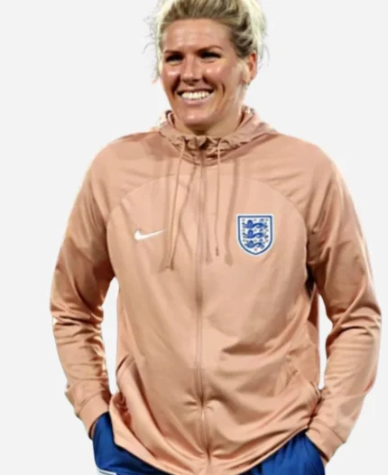 England-Lionesses-Zip-Up-Cream-Hoodie