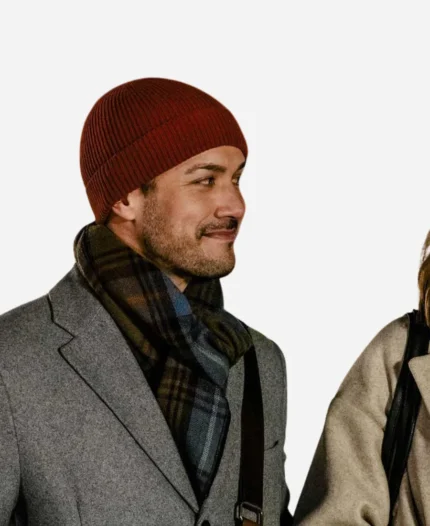 Erik-Gallagher-Movie-Christmas-Unwrapped-Marco-Grazzini-Grey-Coat