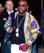 Floyd-Mayweather-Madison-Square-Garden-Printed-Cardigan