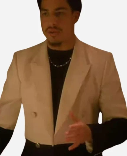 Grown-ish S06 Marcus Scribner Diced Two-Tone Blazer