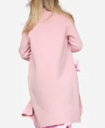 Heart-FM-Amanda-Holden-Pink-Wool-Long-Coat