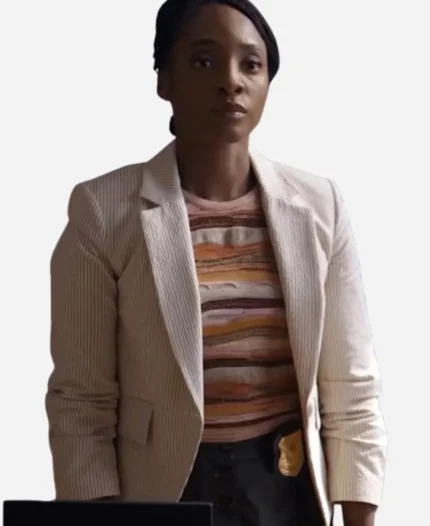 Iantha-Richardson-TV-Series-Will-Trent-Season-03-Faith-Mitchell-Striped-Blazer