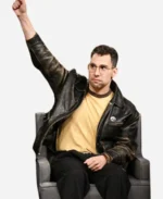 Jack-Antonoff-Black-Leather-Jacket