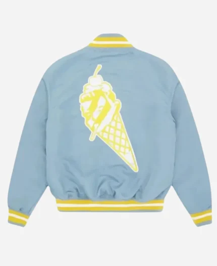 Jalen-Hurts-Ice-Cream-Baseball-Varsity-Bomber-Jacket