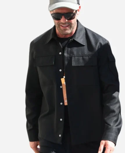 Jason-Statham-F1-Abu-Dhabi-Grand-Prix-2023-Black-Jacket