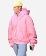 Justin-Bieber-Zip-Up-Pink-Hoodie
