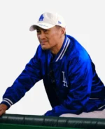 Ken-Watanabe-Los-Angeles-Dodgers-Blue-Jacket