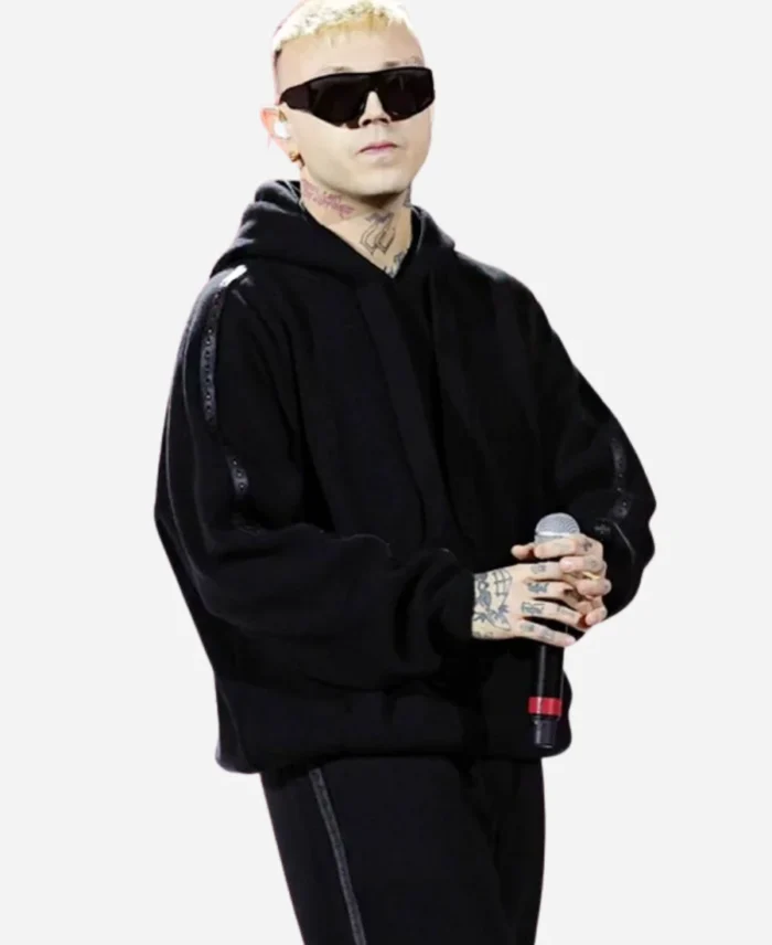 Lazza-2024-Black-Hoodie