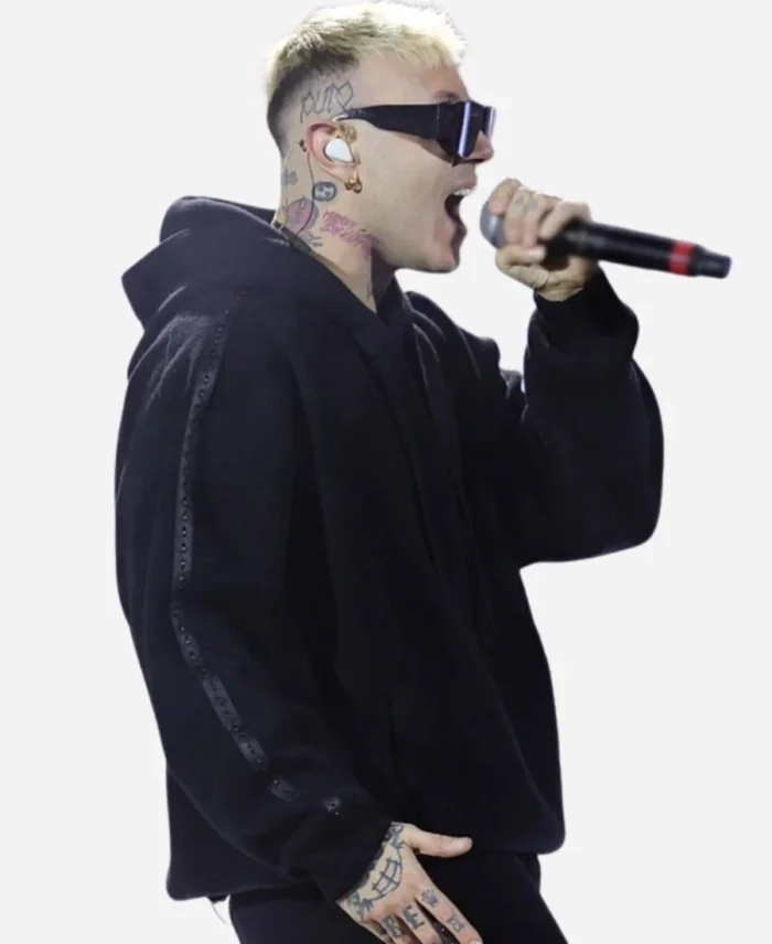 Lazza-2024-Black-Pullover-Hoodie
