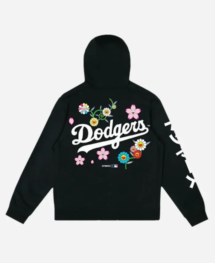 MLB-World-Tour-Tokyo-Series-2025-Complex-x-Fanatics-Takashi-Murakami-x-Los-Angeles-Dodgers-Black-Hoodie